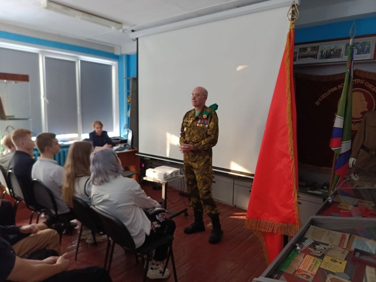 Уроки Мужества «Солдаты необъявленной войны".